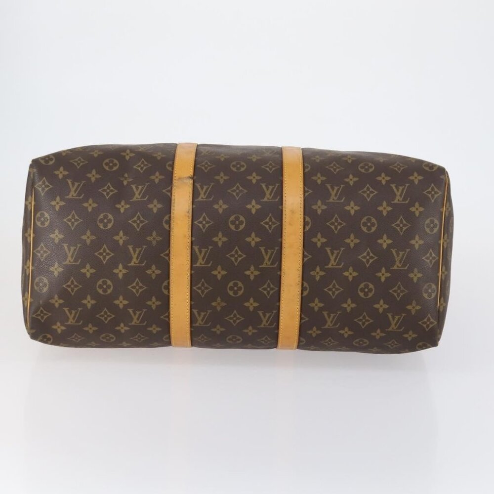 LOUIS VUITTON Monogram Keepall 50 Boston Bag M41426 LV Auth 154808 - Picture 6 of 16